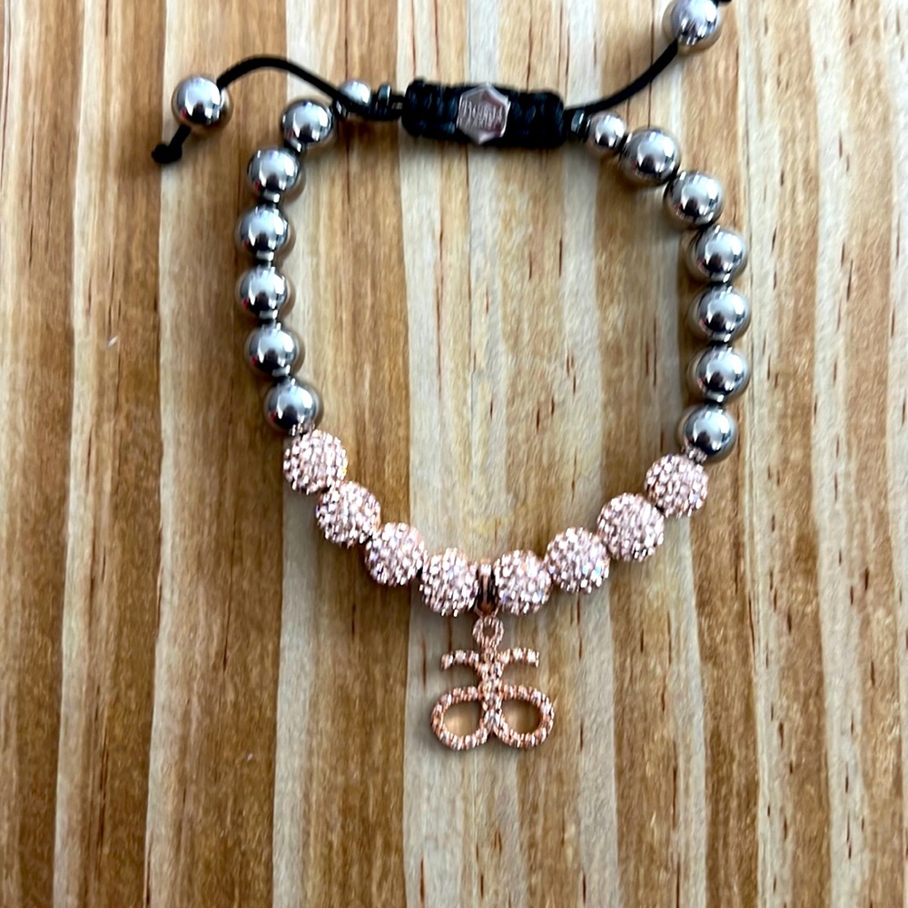 Tresor Paris Rose Gold Toned Stainless Bracelet